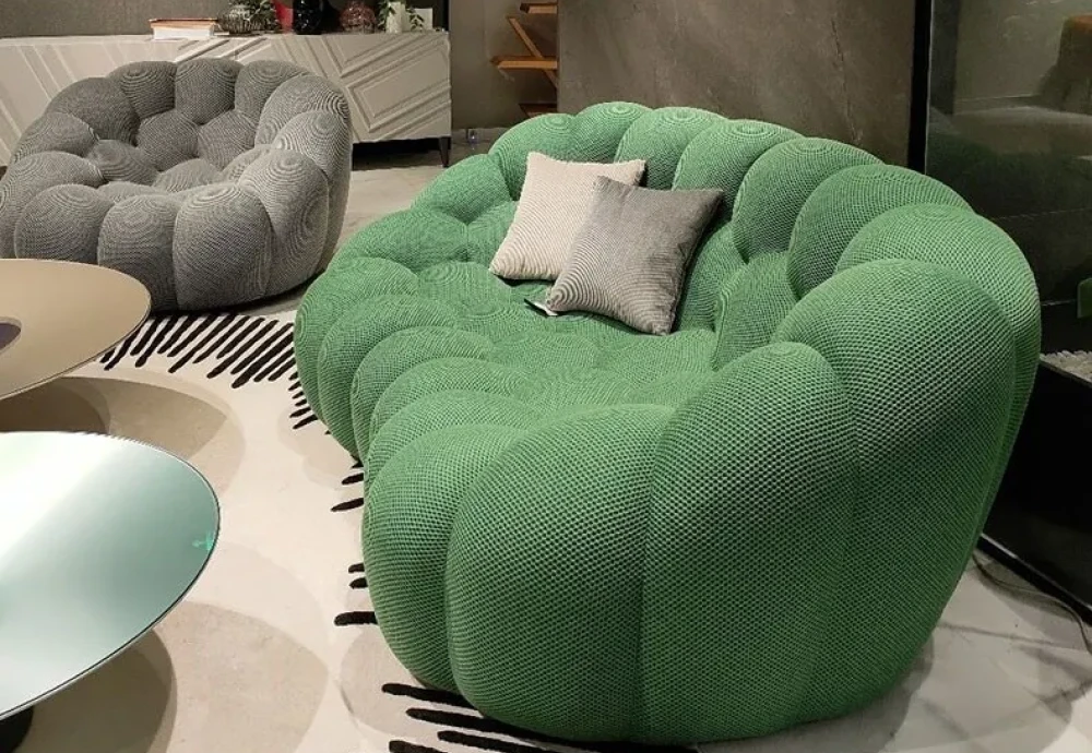 bubble looking couch